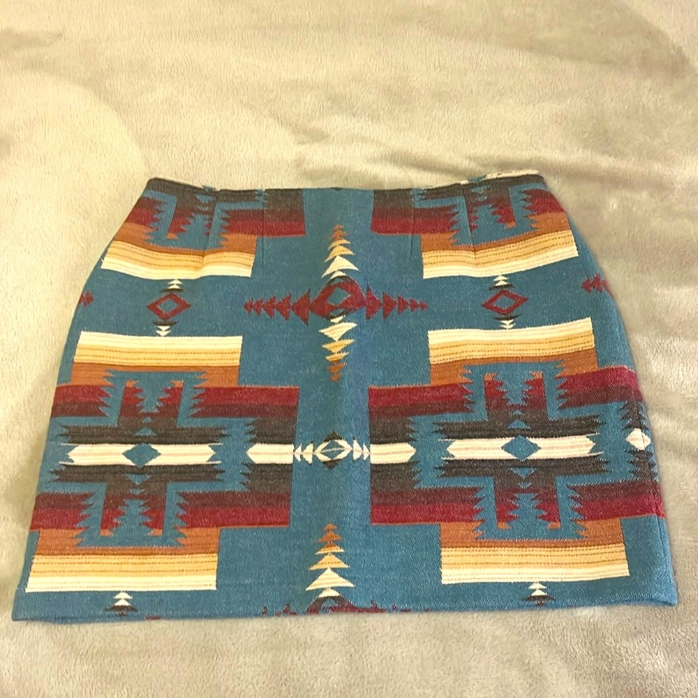Double D Ranchwear wool mini pencil skirt